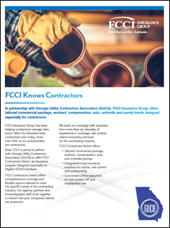 FCCI KNOWS CONTRACTORS - GUCA