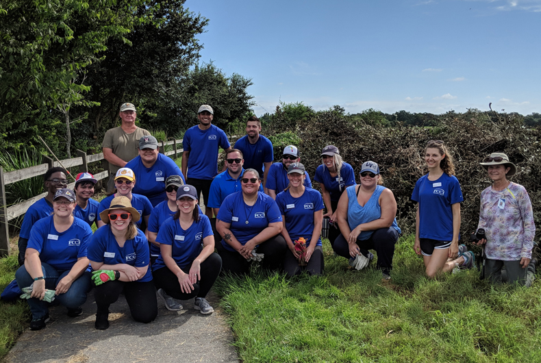 FCCI teammates volunteer as part of National Public Lands Day