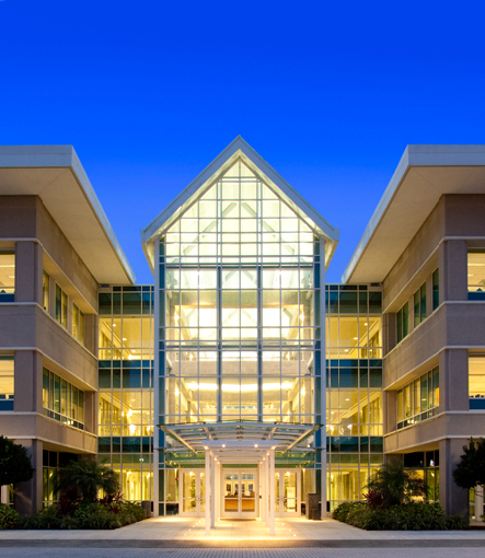 FCCI's home office with a beautiful blue sky